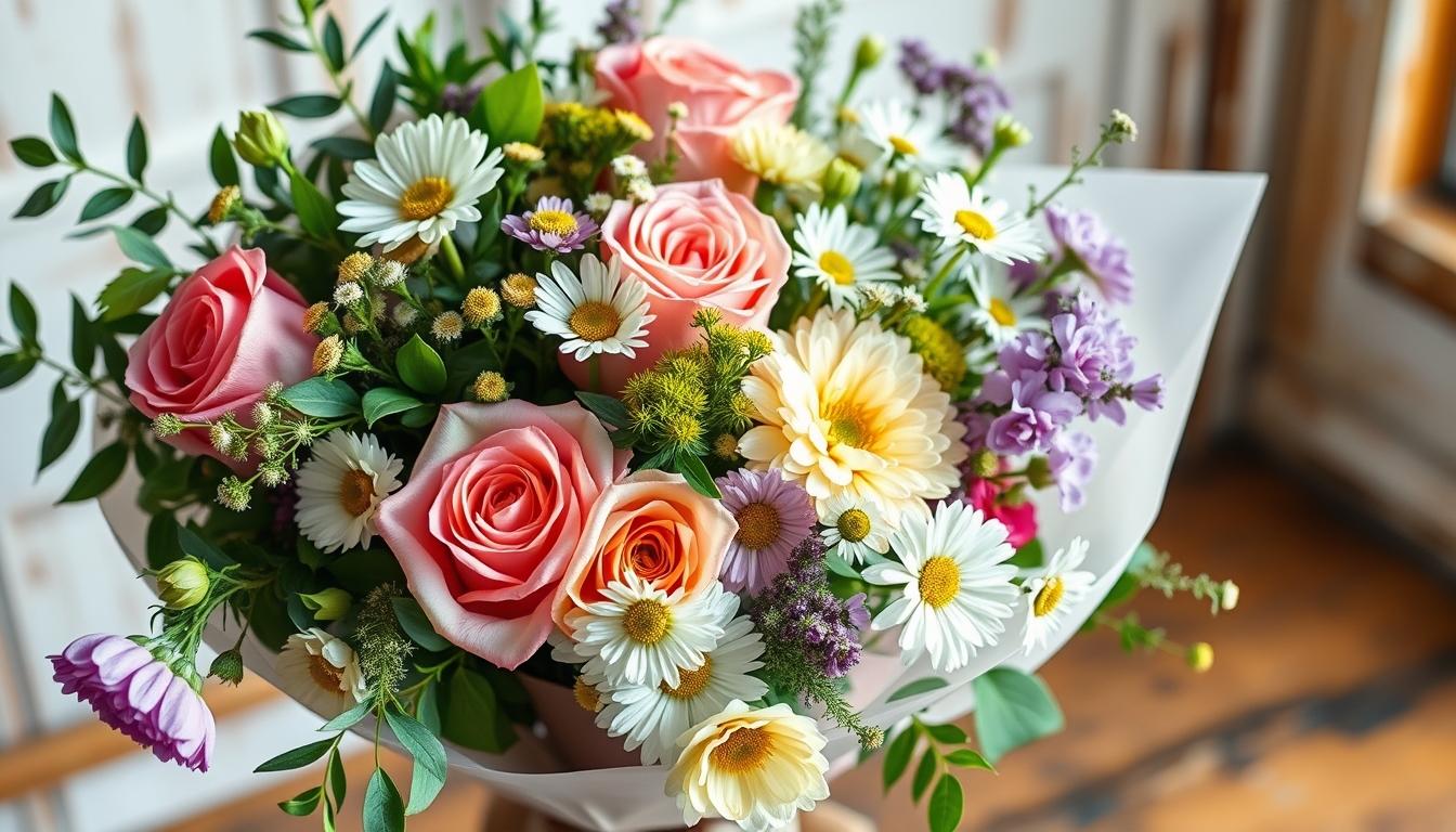 Seasonal flower arrangements